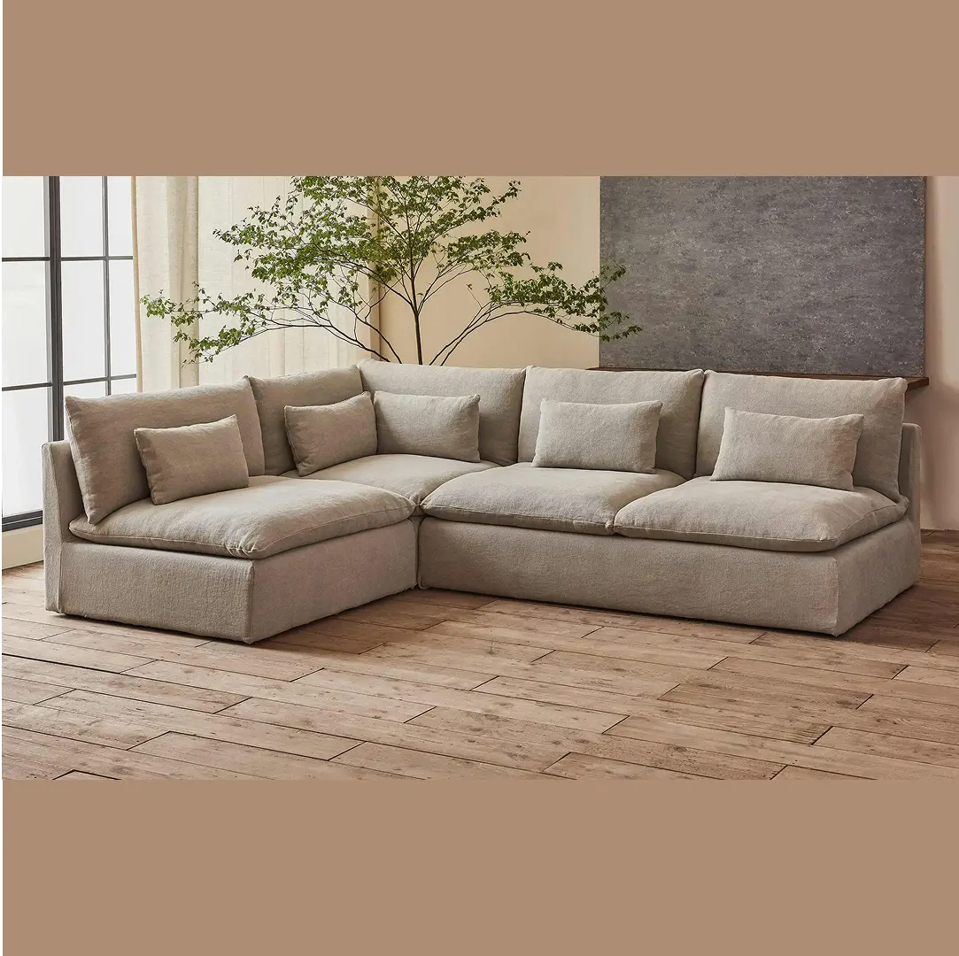 Aria L-Shape Sectional Slipcover – Slipcover Only